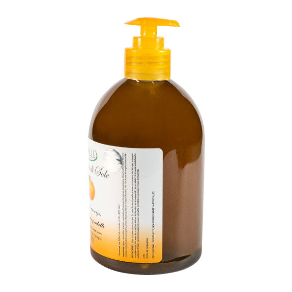 Jabón Liquido Giornata di Sole PACALLI · Con Extracto de Romero y Aceite Esencial de Naranja · 240 ml