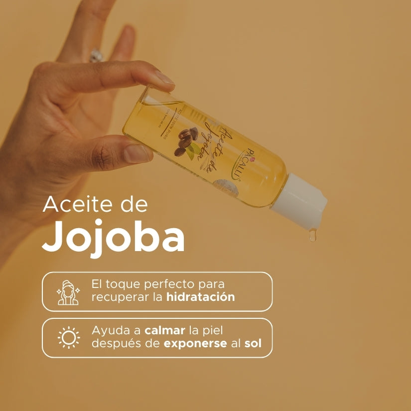 Aceite de Jojoba PACALLI · Hidratación y Cuidado de Origen Natural · 65 ml