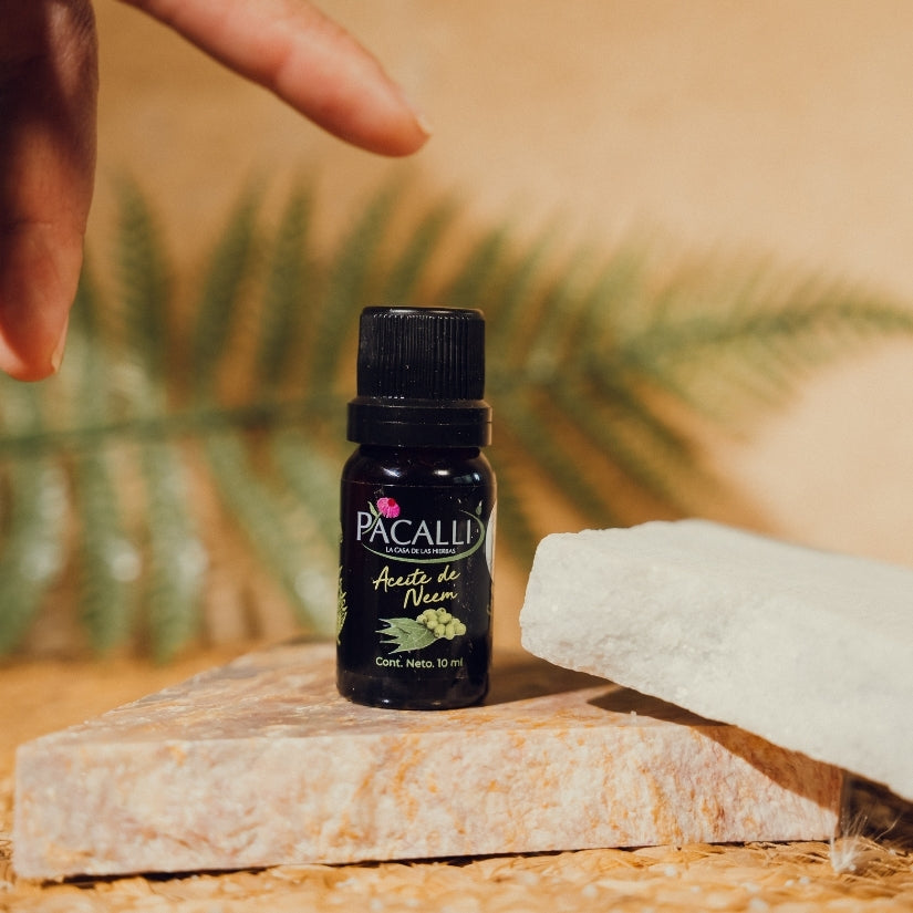 Aceite de Neem PACALLI · Cuidado y Pureza · 10 ml