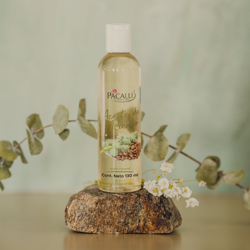 Aceite de Ricino PACALLI · Cuidado Natural y Hidratación · 130 ml