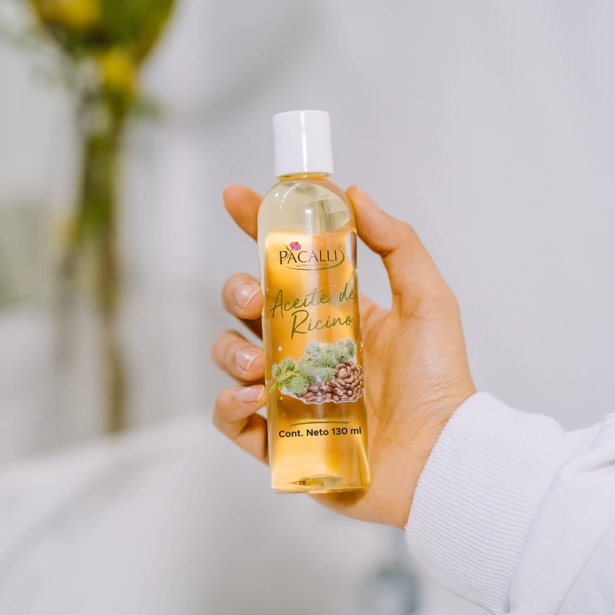 Aceite de Ricino PACALLI · Cuidado Natural y Hidratación · 130 ml