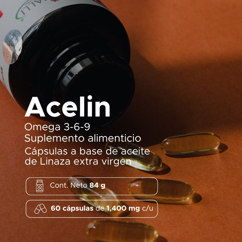 ACELIN Omega 3-6-9 · 60 caps