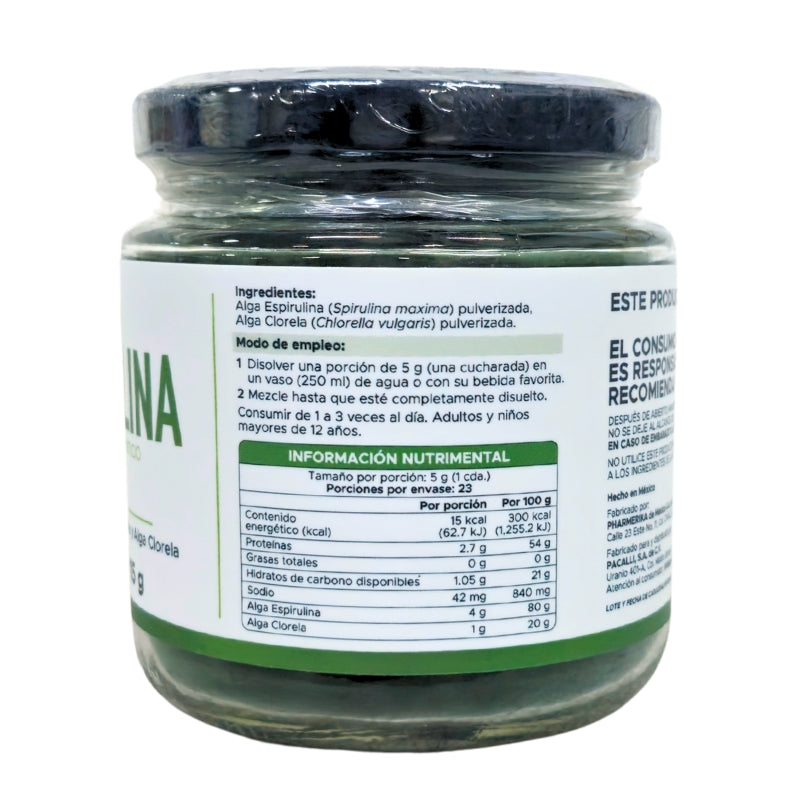 Espirulina (Alga Espirulina + Clorela) · 115 g