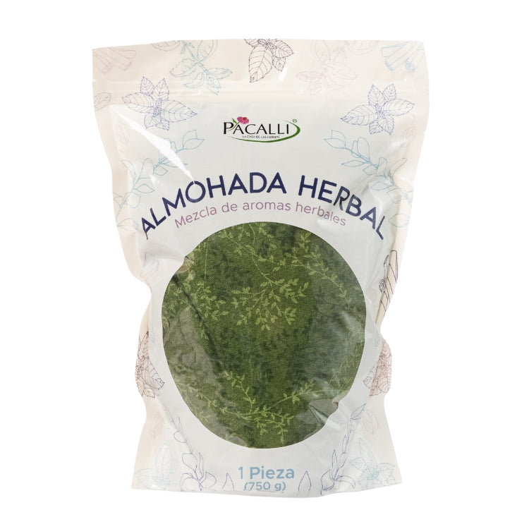 Almohada Herbal PACALLI · Mezcla Natural de Semillas y Hierbas · 720 g