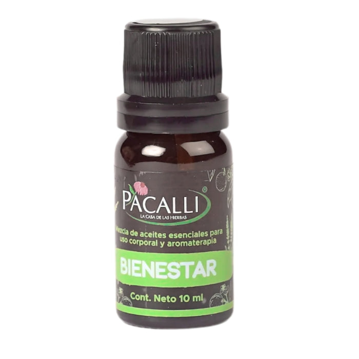 Bienestar Mezcla Pura PACALLI · Bergamota, Naranja y Lavanda · 10 ml