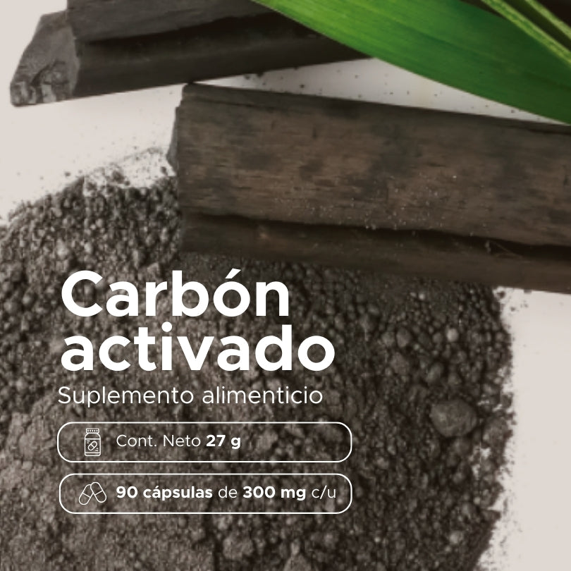 Carbón Activado · 90 caps