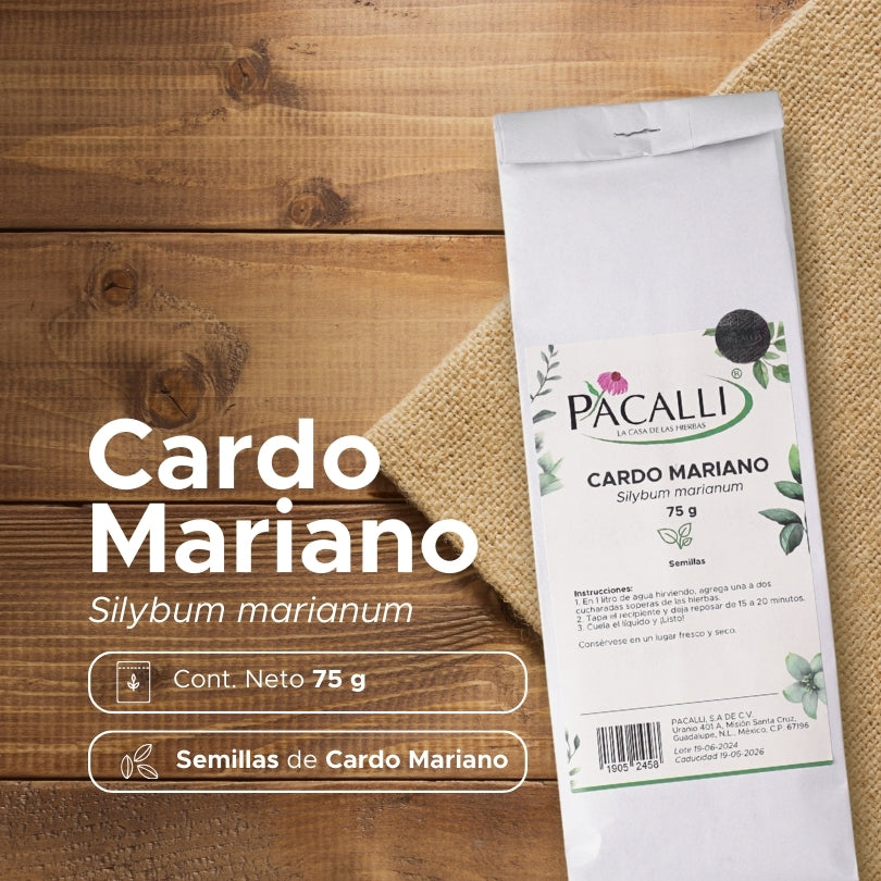 Cardo Mariano Semillas Enteras · 75 g