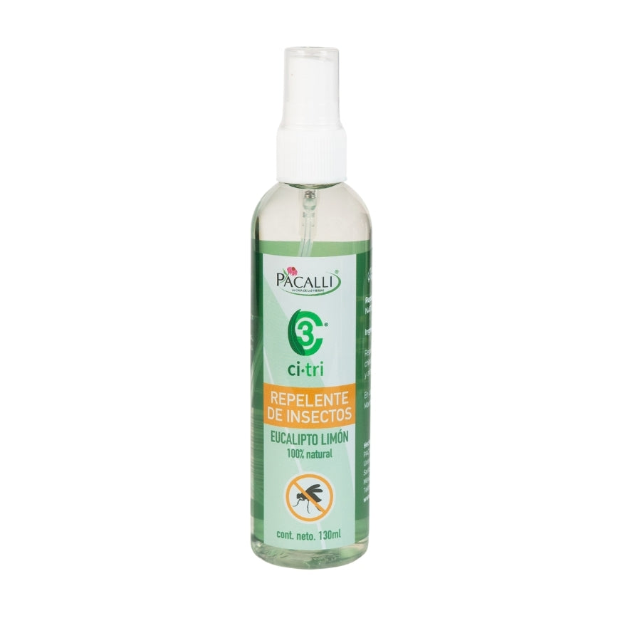 Ci-Tri Repelente de Insectos PACALLI · Con Citrodiol · 130 ml