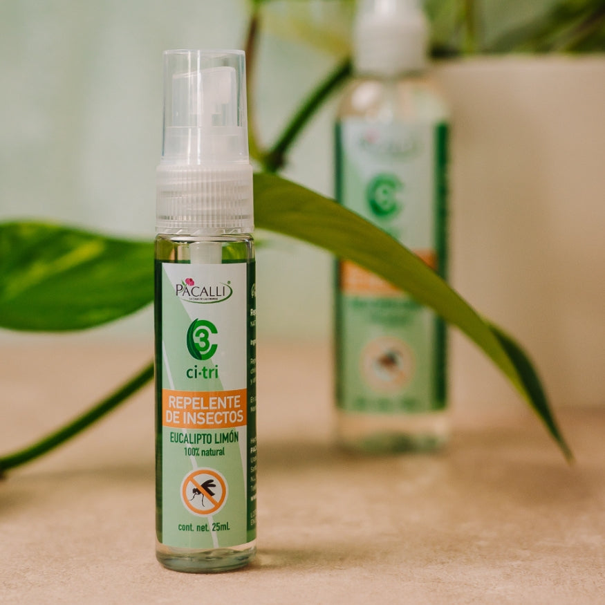 Ci-Tri Repelente de Insectos PACALLI · Con Citrodiol · 25 ml