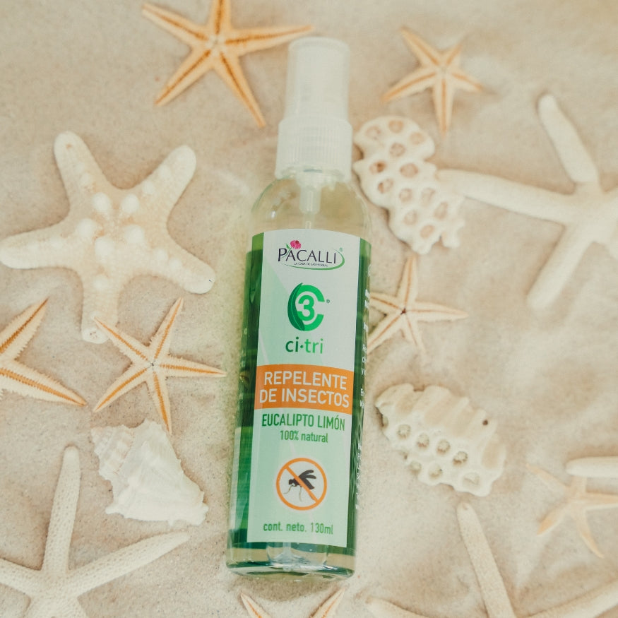 Ci-Tri Repelente de Insectos PACALLI · Con Citrodiol · 130 ml