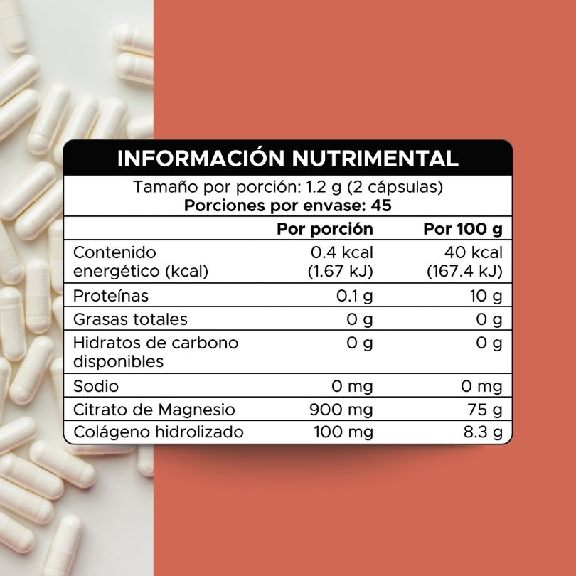 Citrato de magnesio · 90 caps