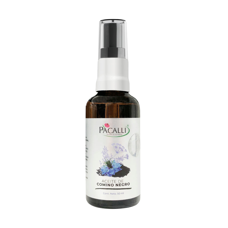 Aceite de Comino Negro PACALLI · Prensado en Frío y Cuidado Natural · 50 ml