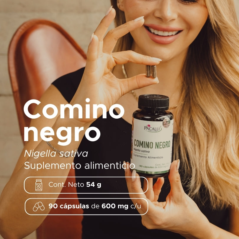 Comino negro · 90 caps