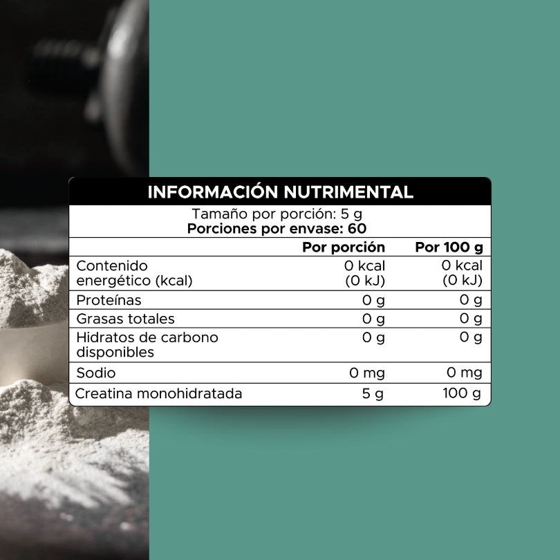 Creatina Monohidratada · 300 g