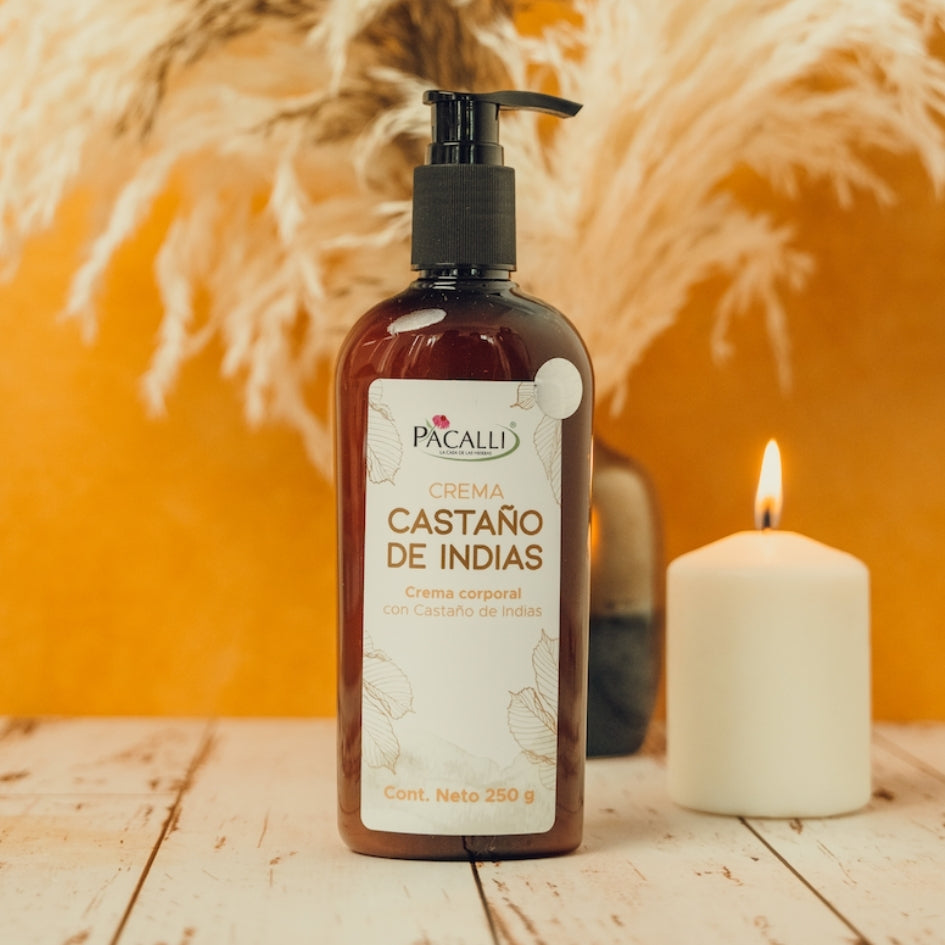 Crema de Castaño de Indias PACALLI · Cuidado para Piernas y Pies · 250 g