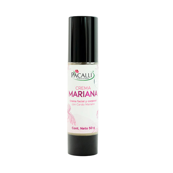 Crema Mariana PACALLI · Crema Facial y Corporal Con Cardo Mariano · 50 g