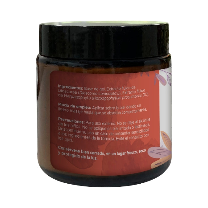Crema de Camote PACALLI · Crema Muscular con Dioscorea y Harpagophyto · 120 g