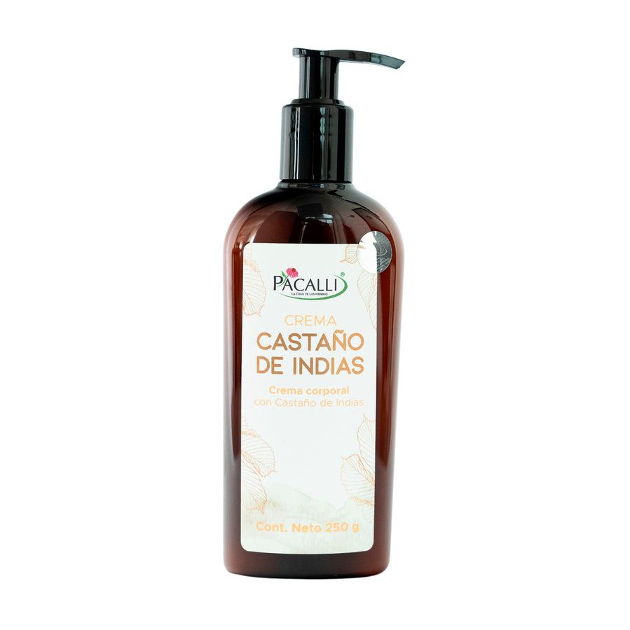 Crema de Castaño de Indias PACALLI · Cuidado para Piernas y Pies · 250 g