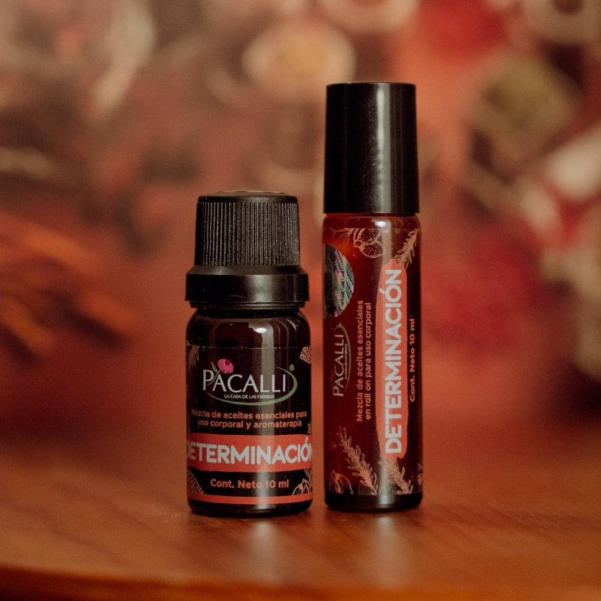 Determinación Mezcla Pura PACALLI · Romero, Pino y Limón · 10 ml