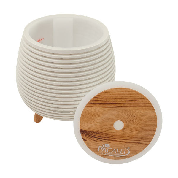 Difusor Deco PACALLI · Portátil y Silencioso con Luz LED Regulable · 140 ml