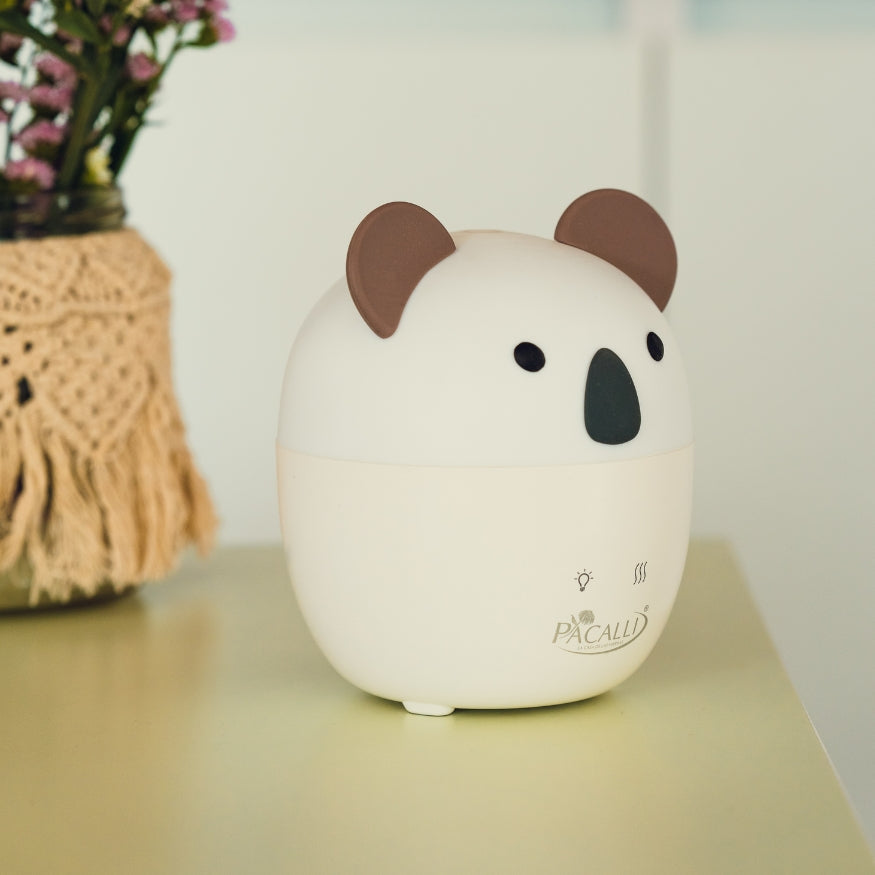 Difusor Koala PACALLI · Portátil con USB y Apagado Automático · 160 ml