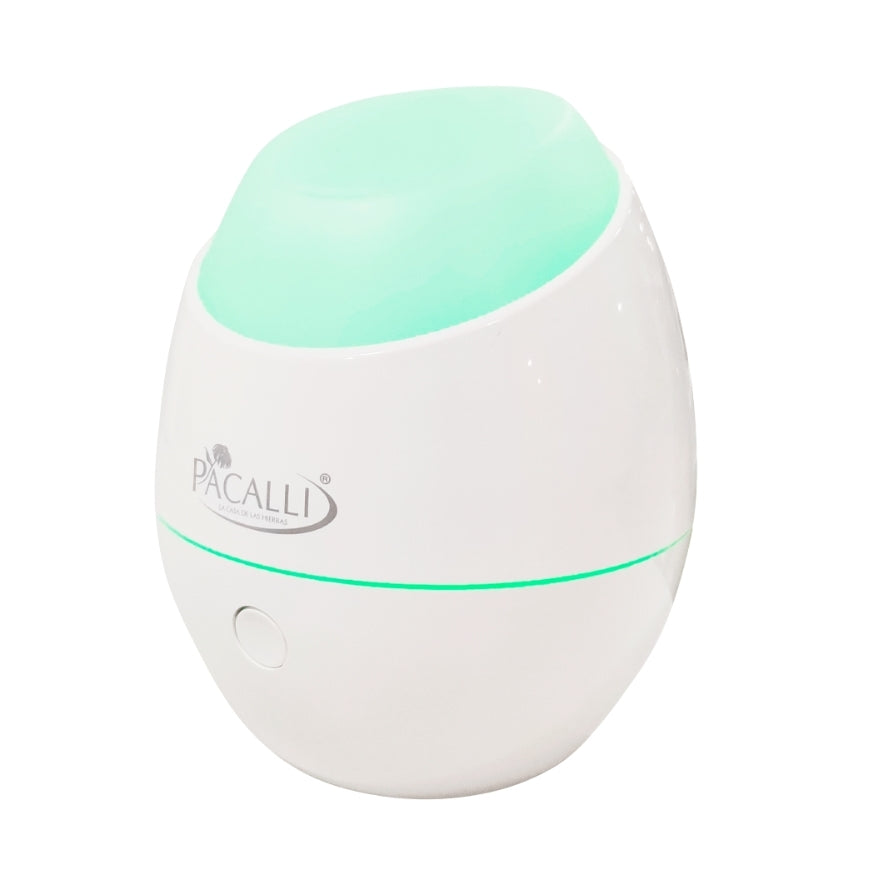 Difusor USB PACALLI · Ultrasonido con Luces LED y Apagado Automático · 120 ml