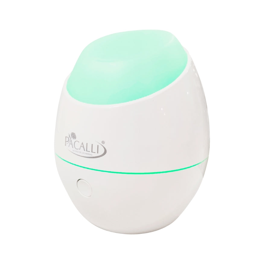 Difusor USB PACALLI · Ultrasonido con Luces LED y Apagado Automático · 120 ml
