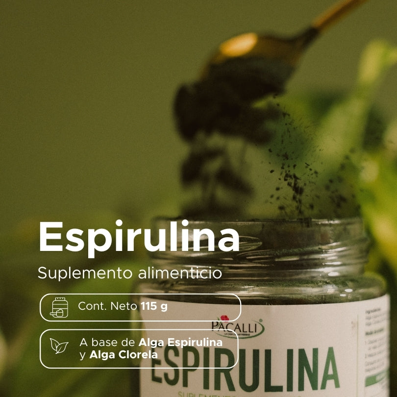 Espirulina (Alga Espirulina + Clorela) · 115 g