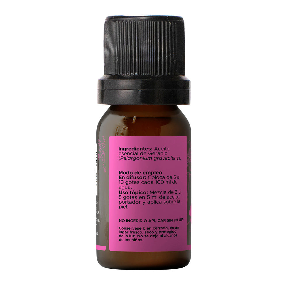 Aceite Esencial de Geranio / 10 ml