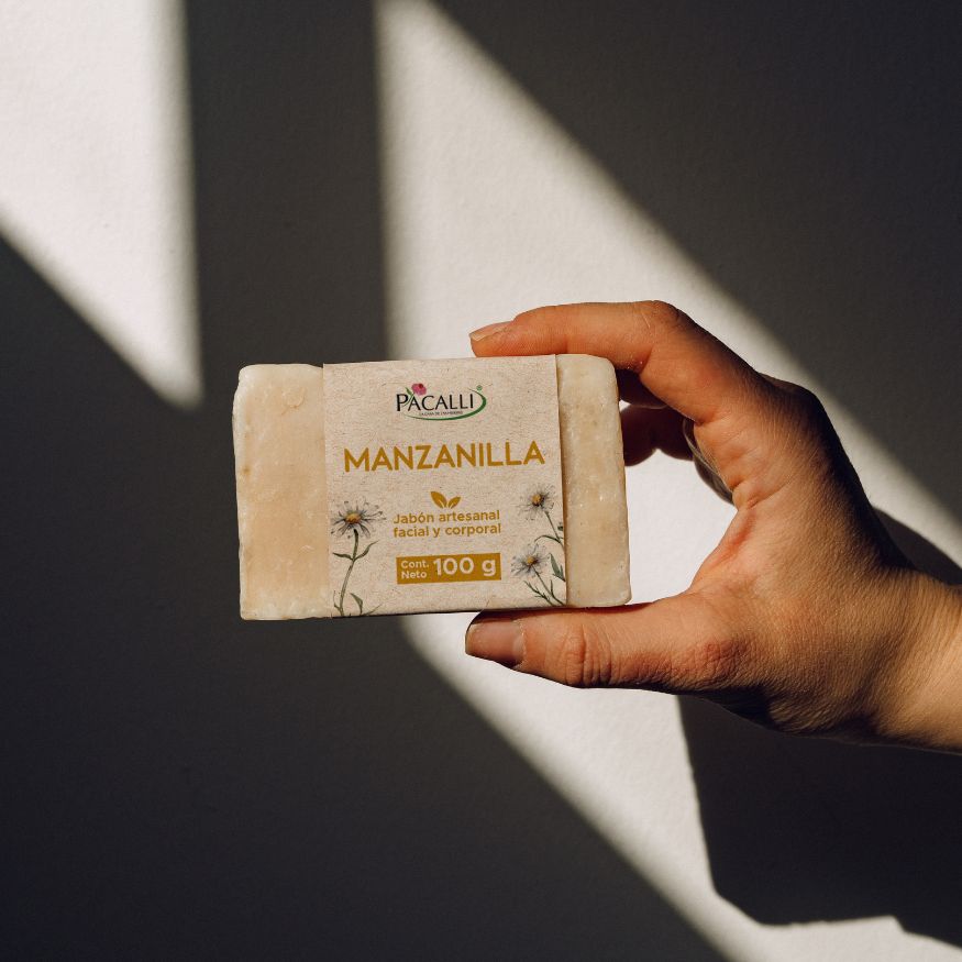 Jabón Artesanal de Manzanilla PACALLI · 100 g
