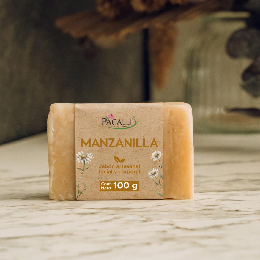 Jabón Artesanal de Manzanilla PACALLI · 100 g