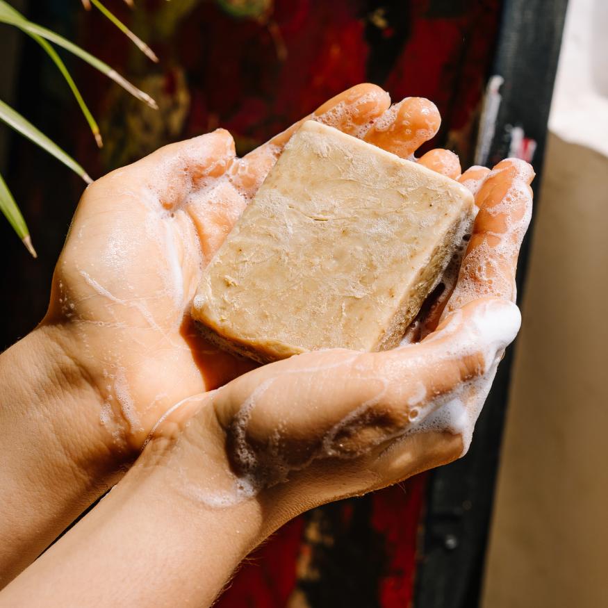 Jabón Artesanal de Neem PACALLI · 100 g