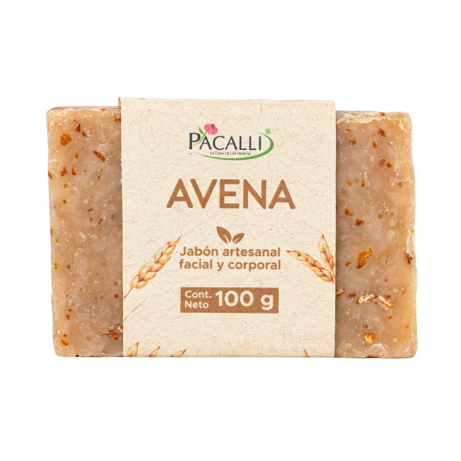 Jabón Artesanal de Avena PACALLI · 100 g