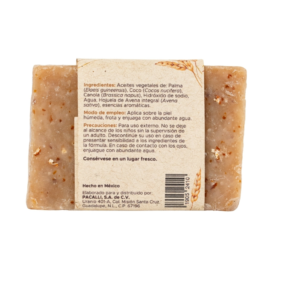 Jabón Artesanal de Avena PACALLI · 100 g