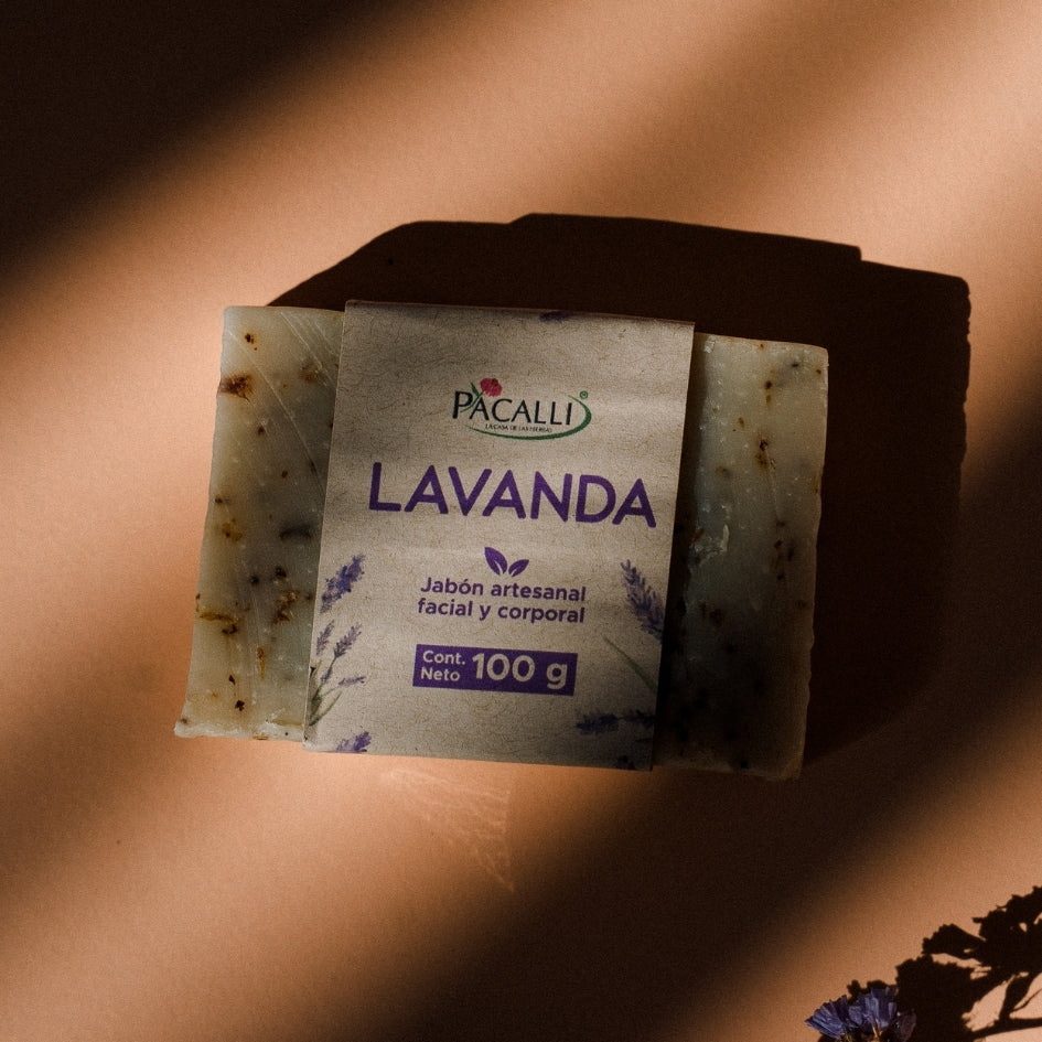 Jabón Artesanal de Lavanda PACALLI · 100 g