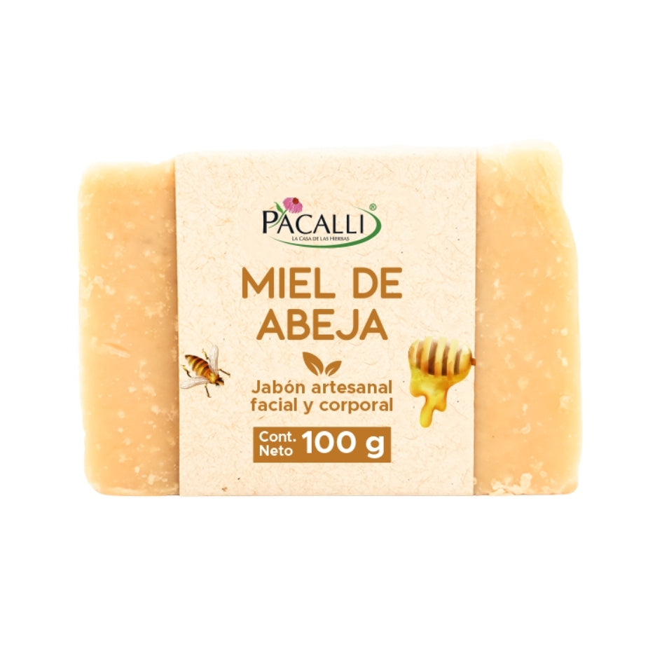 Jabón Artesanal de Miel de abeja PACALLI · 100 g