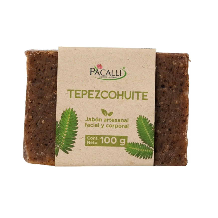 Jabón Artesanal de Tepezcohuite PACALLI · 100 g
