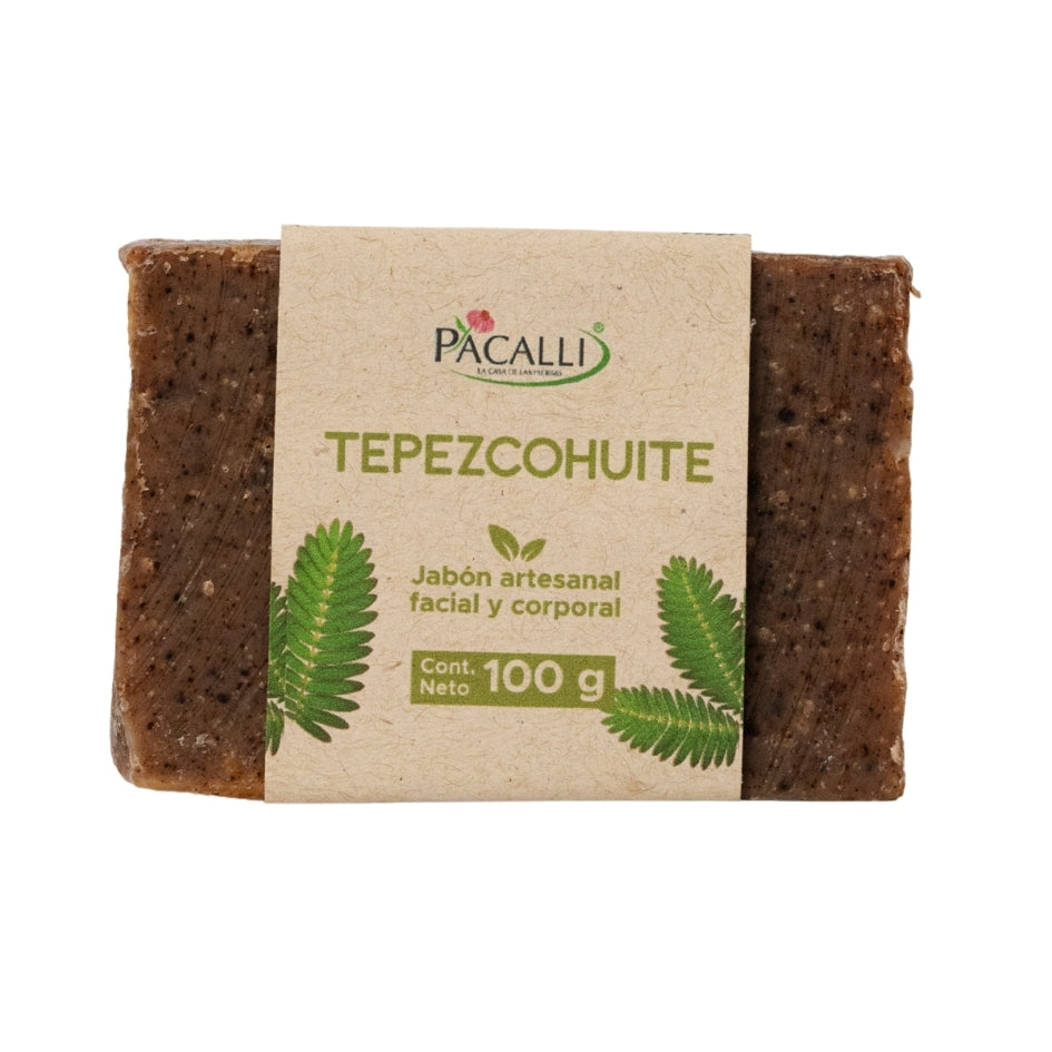 Jabón Artesanal de Tepezcohuite PACALLI · 100 g