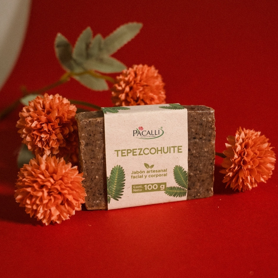 Jabón Artesanal de Tepezcohuite PACALLI · 100 g