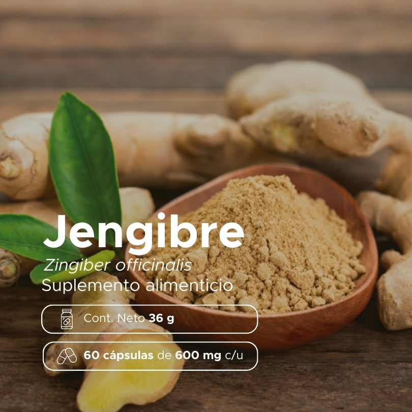 Jengibre · 60 caps