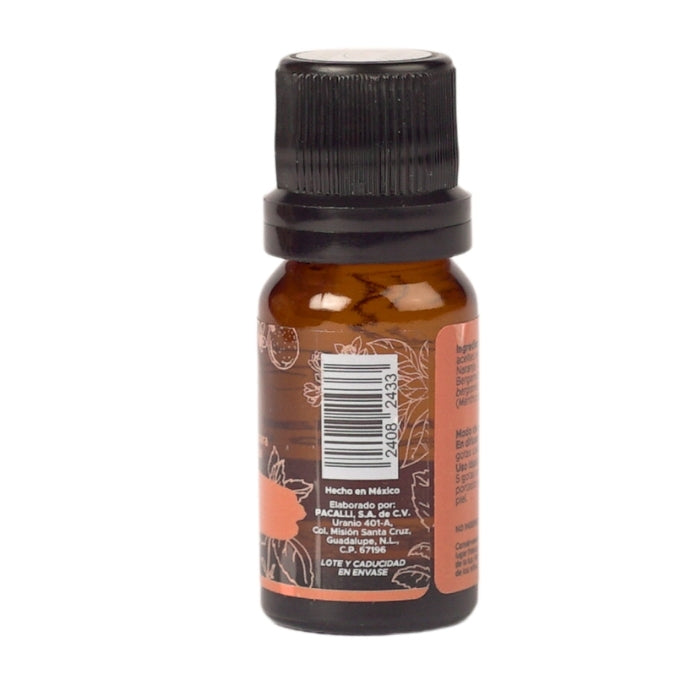 Logro Mezcla Pura PACALLI · Naranja, Bergamota y Hierbabuena · 10 ml