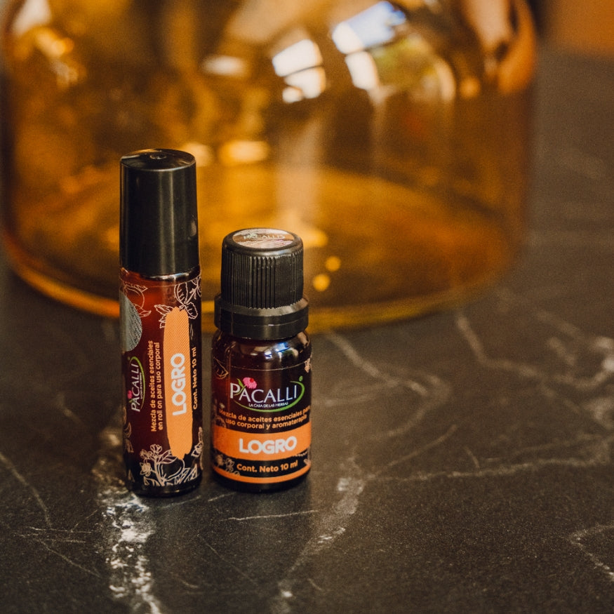 Logro Mezcla Pura PACALLI · Naranja, Bergamota y Hierbabuena · 10 ml