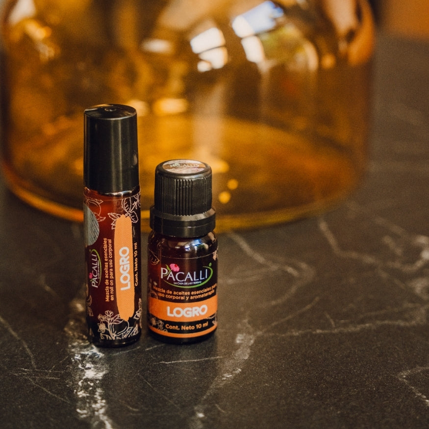 Logro Mezcla Pura PACALLI · Naranja, Bergamota y Hierbabuena · 10 ml