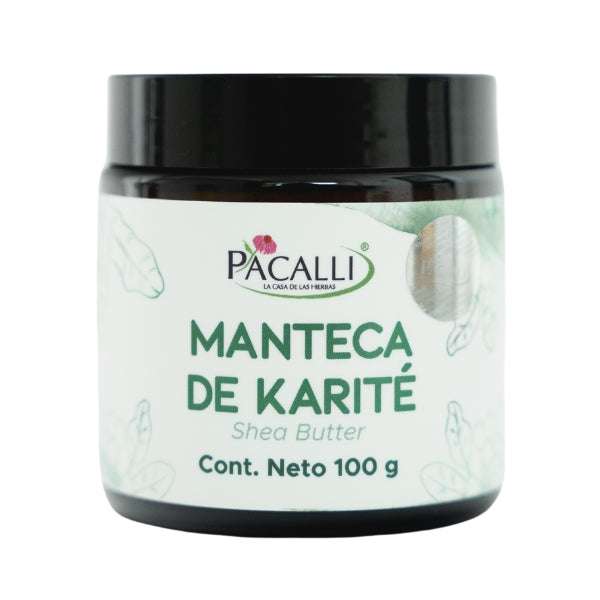 Manteca de Karité (Shea Butter) PACALLI · Hidratación Natural y Suavidad para la Piel · 100 g