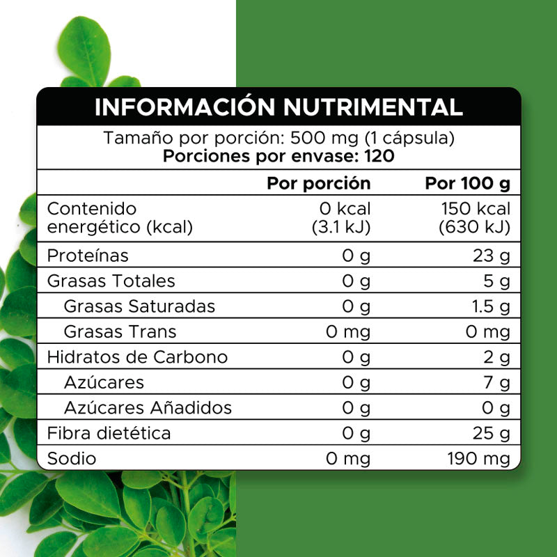 Moringa · 120 caps