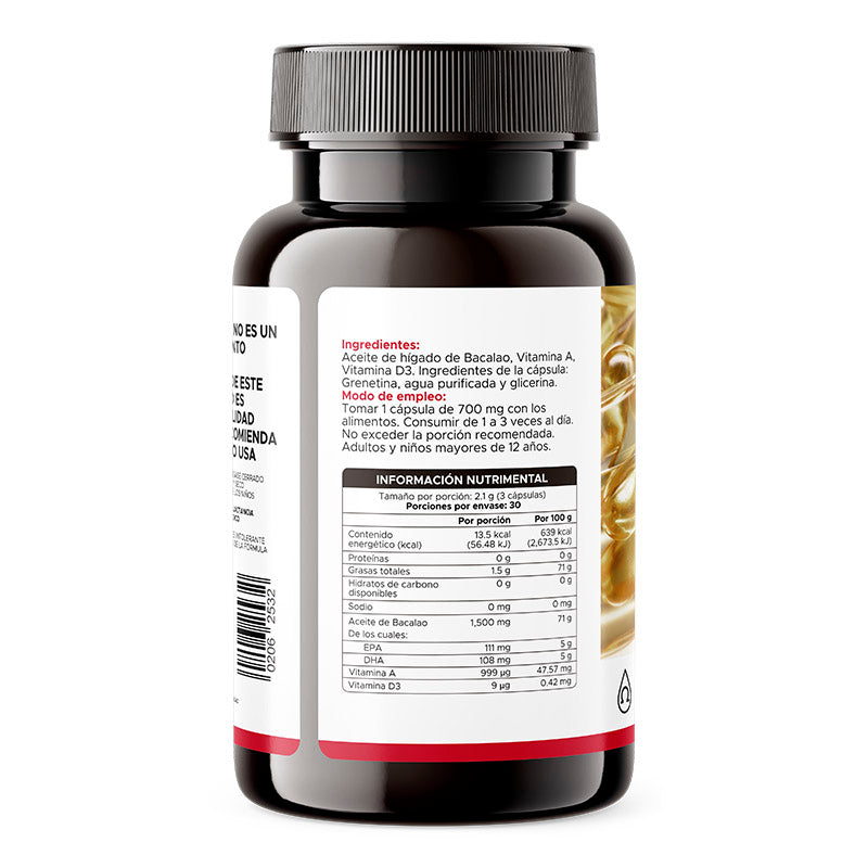 Pacalao Omega 3 (EPA-DHA) · 90 caps