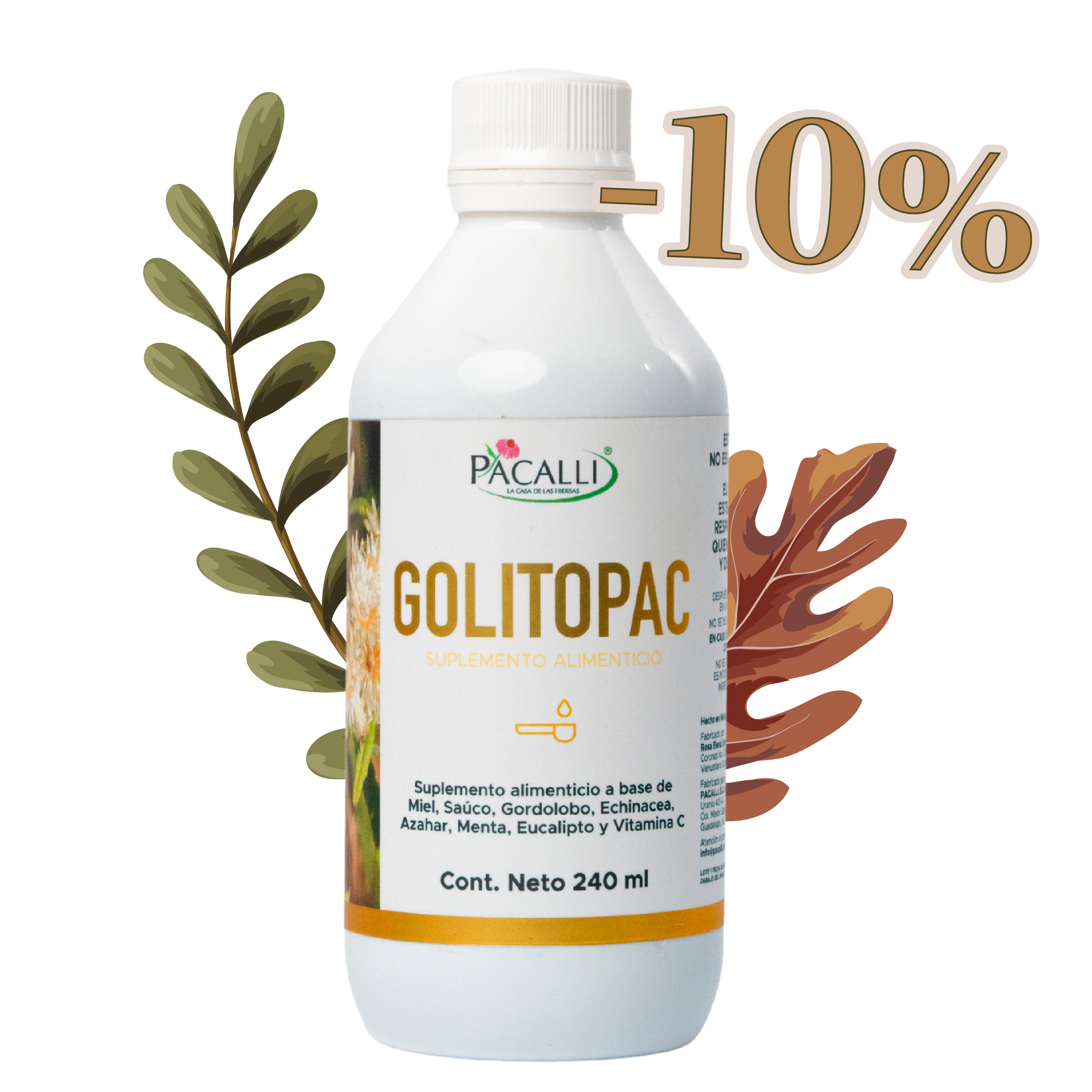 Golitopac Jarabe / 240 ml