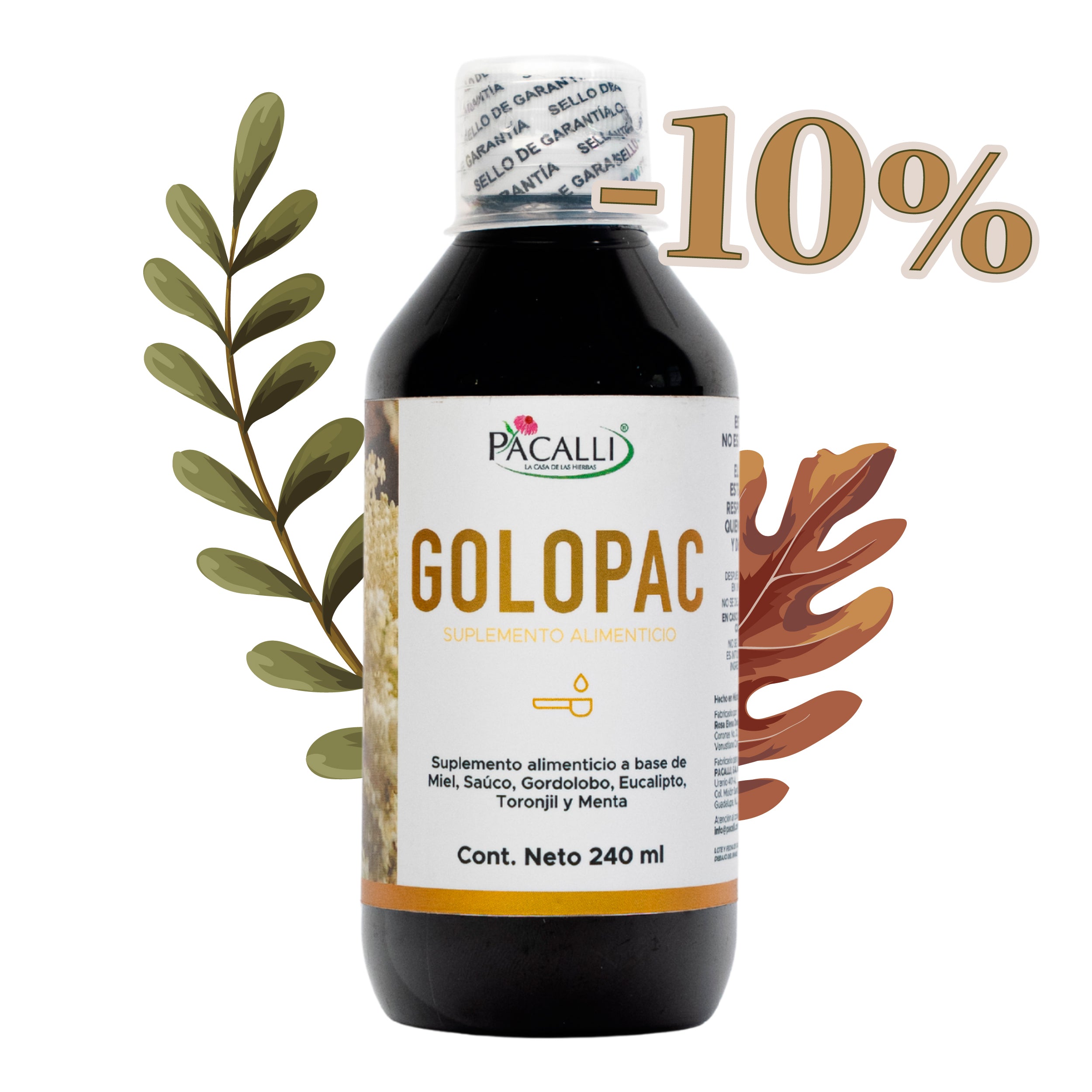 Golopac Jarabe / 240 ml