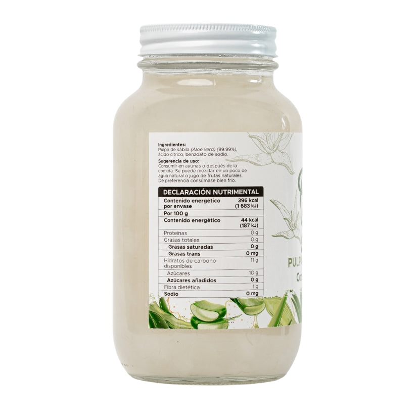 Pulpa de Sábila PACALLI · Aloe Vera en Pulpa · 900g