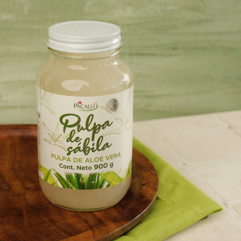 Pulpa de Sábila PACALLI · Aloe Vera en Pulpa · 900g